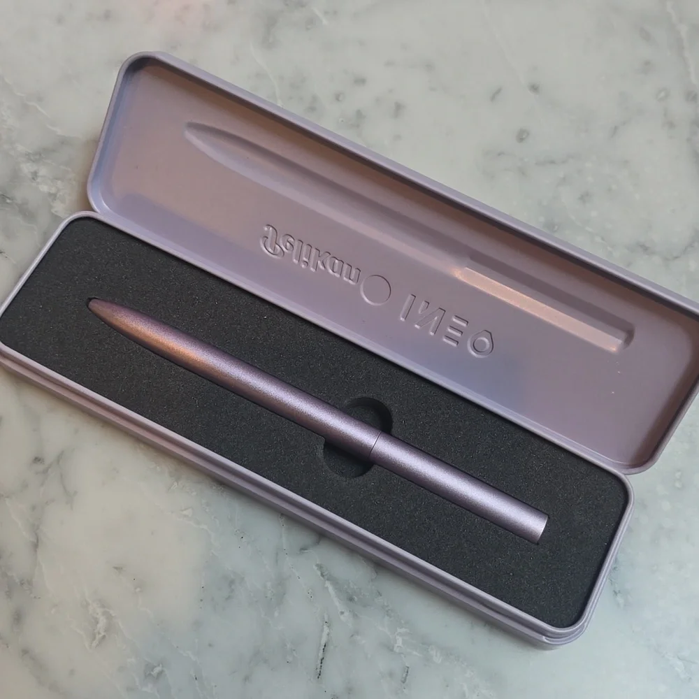 ❤️BUY 10 GET 5 FREE Sleek Silver Pen Pelikan Ineo Ballpoint Pen